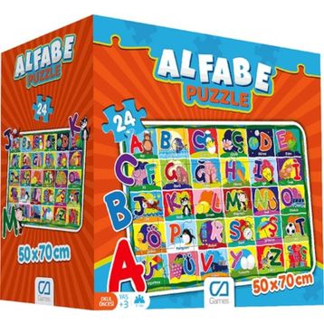 CA Games 50x70 cm Alfabe Yer Puzzle