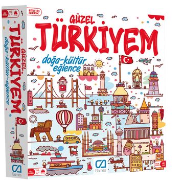 CA Games 5160 Güzel Türkiyem Genel Kültür Oyunu