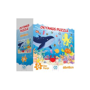 CA Games 5231 Okyanus 24 Parça Yer Puzzle