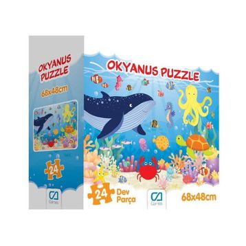 CA Games 5231 Okyanus 24 Parça Yer Puzzle