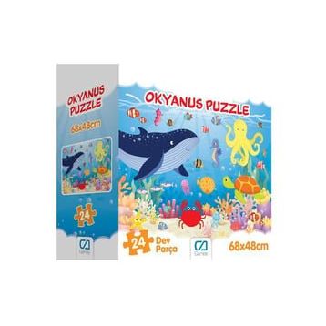 CA Games 5231 Okyanus 24 Parça Yer Puzzle
