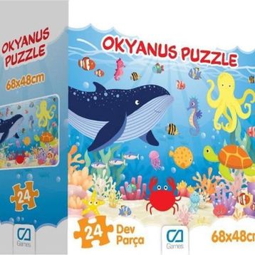 CA Games 5231 Okyanus 24 Parça Yer Puzzle
