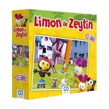 CA Games 60 Parça Limon ve Zeytin Puzzle
