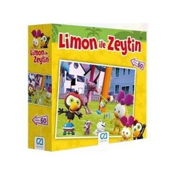 CA Games 60 Parça Limon ve Zeytin Puzzle