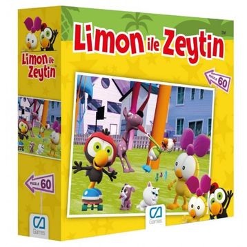 CA Games 60 Parça Limon ve Zeytin Puzzle