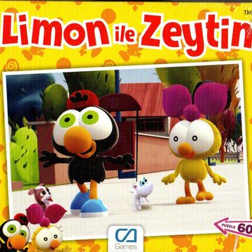 CA Games 60 Parça Limon ve Zeytin Puzzle