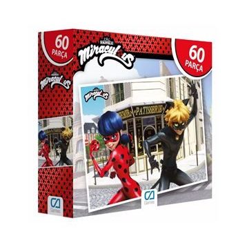 CA Games 60 Parça Miraculous Çocuk Puzzle