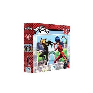 CA Games 60 Parça Miraculous Çocuk Puzzle