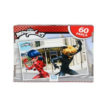 CA Games 60 Parça Miraculous Çocuk Puzzle