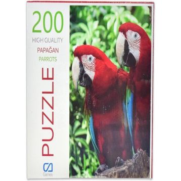 CA Games 6023 200 Parça Papağan Puzzle