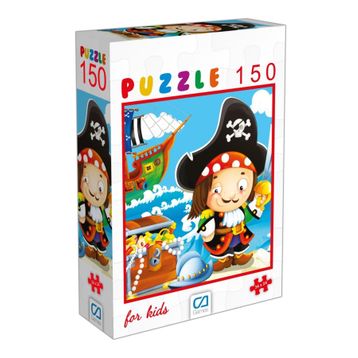 CA Games 6100 150 Parça 34 x 24 cm Korsan Puzzle
