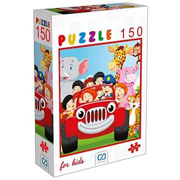 CA Games 6103 150 Parça 34 x 24 cm Hayvanlar Puzzle