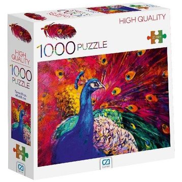 CA Games 7035 Tavus Kuşu 1000 Parça Puzzle