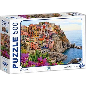 CA Games 7505 Manarola Köyü 500 Parça Puzzle