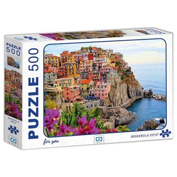 CA Games 7505 Manarola Köyü 500 Parça Puzzle