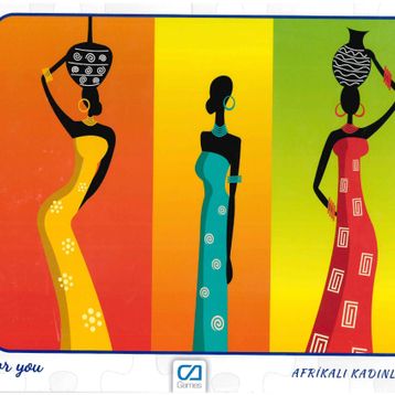 CA Games Afrikalı Kadınlar 1000 Parça Puzzle