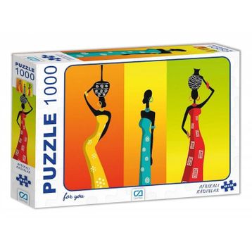 CA Games Afrikalı Kadınlar 1000 Parça Puzzle