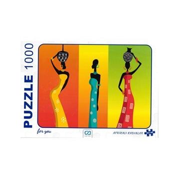 CA Games Afrikalı Kadınlar 1000 Parça Puzzle
