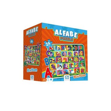 CA Games Alfabe Eğitici 24 Parça Puzzle