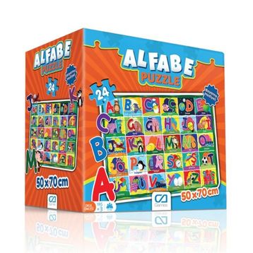 CA Games Alfabe Eğitici 24 Parça Puzzle