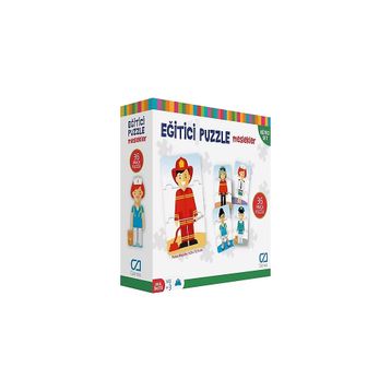 Ca Games CA.5030 Eğitici Puzzle Meslekler