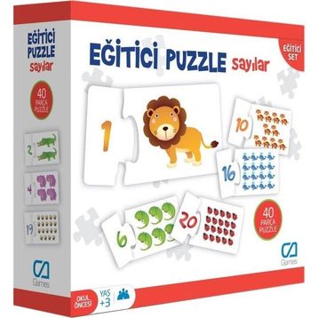 Ca Games CA 5031 Puzzle Eğitici Sayılar