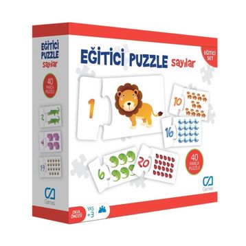 Ca Games CA 5031 Puzzle Eğitici Sayılar