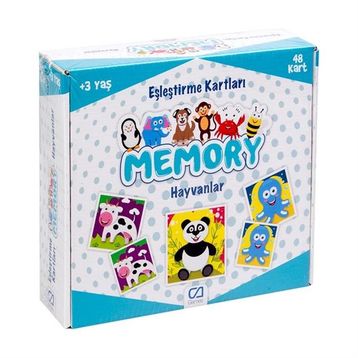 CA Games CA-5041 Memory Hayvanlar Puzzle