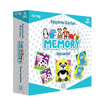 CA Games CA-5041 Memory Hayvanlar Puzzle