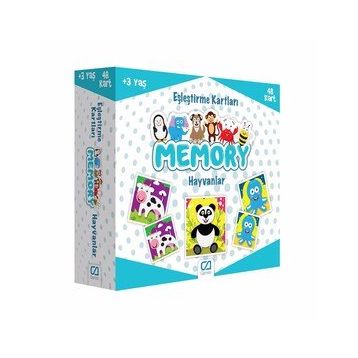 CA Games CA-5041 Memory Hayvanlar Puzzle