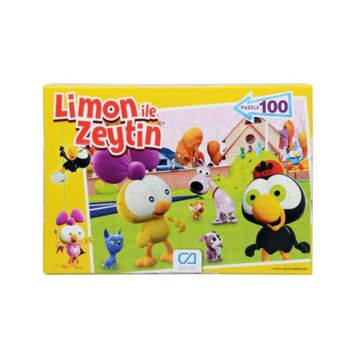 CA Games CA.505084 100 Parça Limon İle Zeytin Puzzle