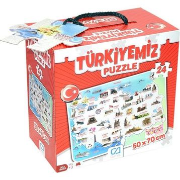 CA Games CA.5079 0091 Türkiyemiz Yer Puzzle
