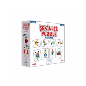 CA Games CA-5114 Şekiller Puzzle