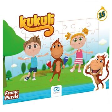 CA Games Ca 5137-5138 Kukuli 35 Parça Frame Puzzle