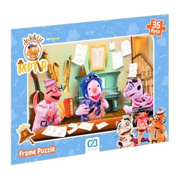 CA Games CA-5208 Dedektif Reptır 35 Parça Frame Puzzle
