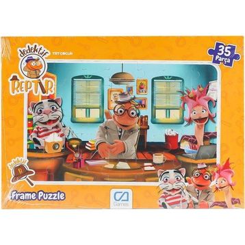 CA Games CA-5208 Dedektif Reptır 35 Parça Frame Puzzle