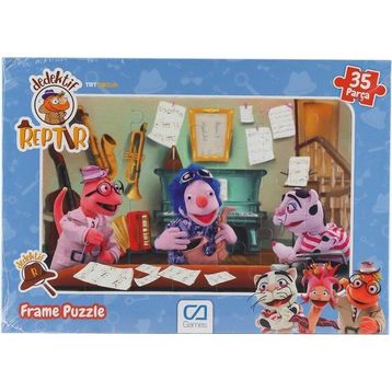 CA Games CA-5208 Dedektif Reptır 35 Parça Frame Puzzle