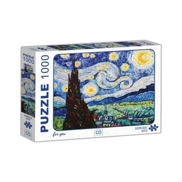 CA Games CA.7005 Yıldızlı Gece 1000 Parça Puzzle