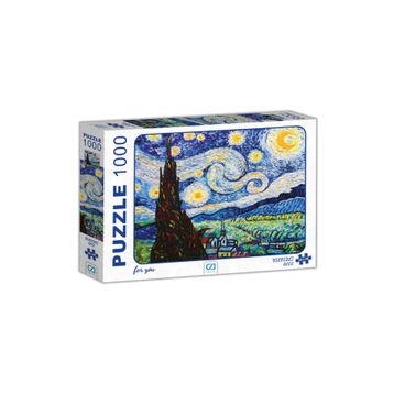 CA Games CA.7005 Yıldızlı Gece 1000 Parça Puzzle