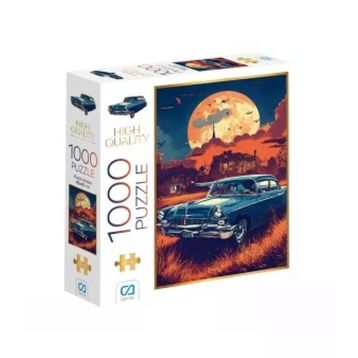 CA Games CA.7056 Klasik Araba 1000 Parça Puzzle