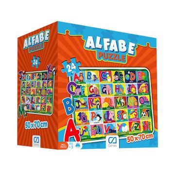 CA Games CA5027 Alfabe Eğitici Puzzle