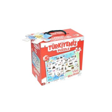 CA Games CA5079 24 Parça Türkiyemiz Puzzle