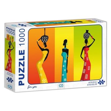 CA Games Ca7016 1000 Parça Afrikalı Kadınlar Puzzle