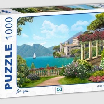CA Games Ca7019 1000 Parça İtalya Puzzle