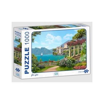 CA Games Ca7019 1000 Parça İtalya Puzzle