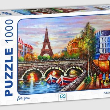 CA Games Ca7020 1000 Parça Paris Puzzle