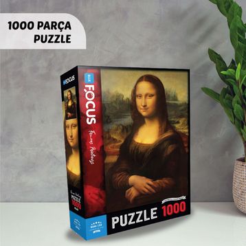 CA Games Ca7022 1000 Parça Monalisa Puzzle