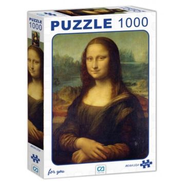CA Games Ca7022 1000 Parça Monalisa Puzzle