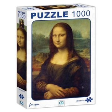 CA Games Ca7022 1000 Parça Monalisa Puzzle
