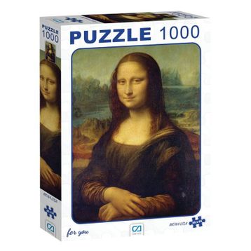 CA Games Ca7022 1000 Parça Monalisa Puzzle